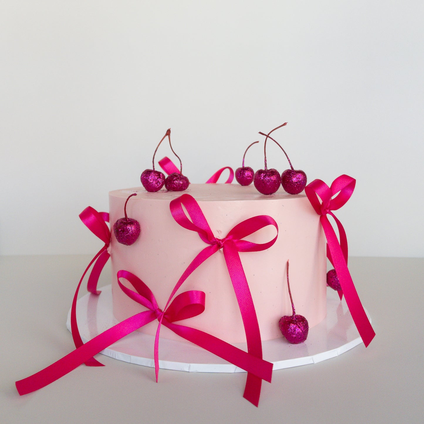 Glitter Cherries + Bows