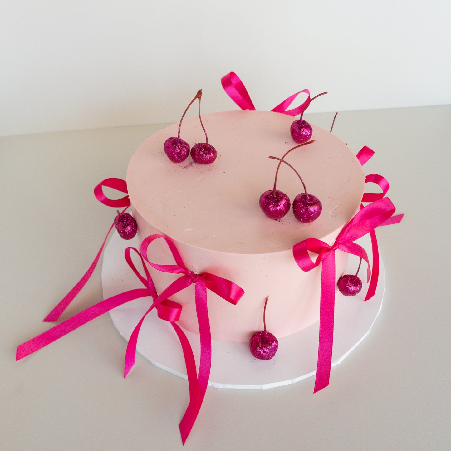 Glitter Cherries + Bows